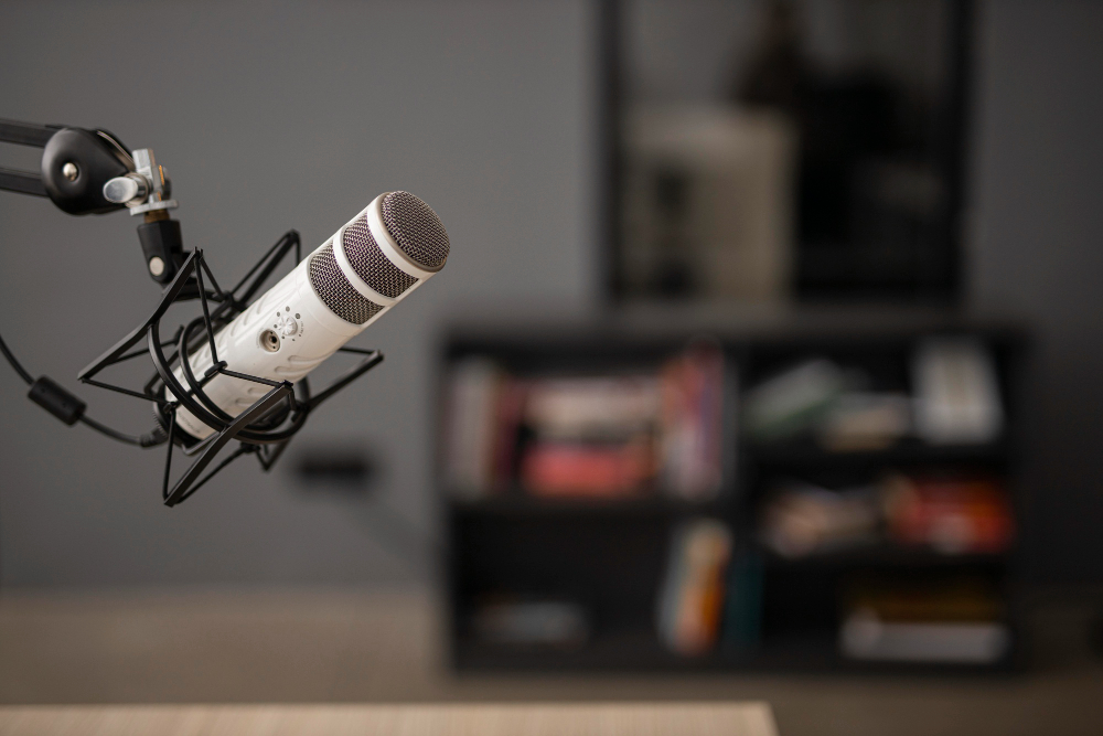 Podcast Recording Session